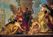 Jan Boeckhorst Achilles among the daughters of Lycomedes oil